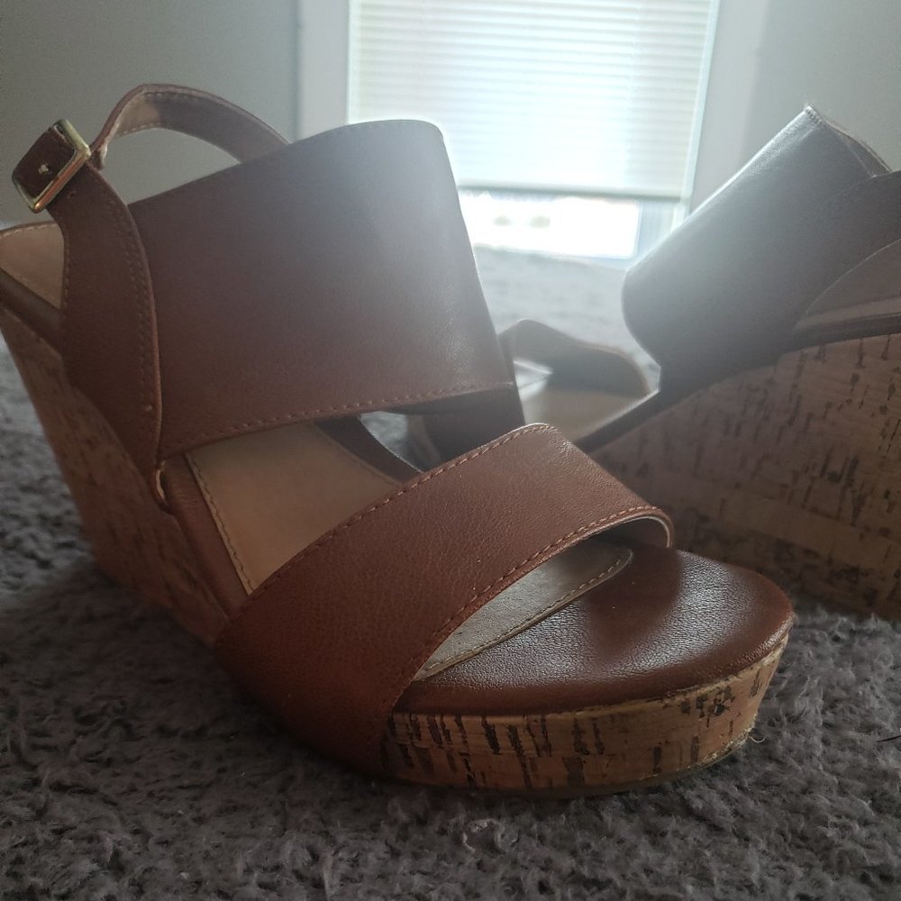 Size 8 Wedge sandals